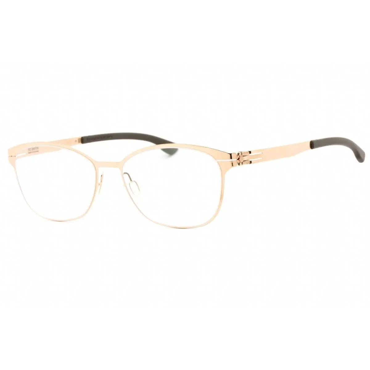 ic Berlin Sue R Rose Gold Warm Grey Cat Eye Women 55-16 Eyeglasses by ic! berlin