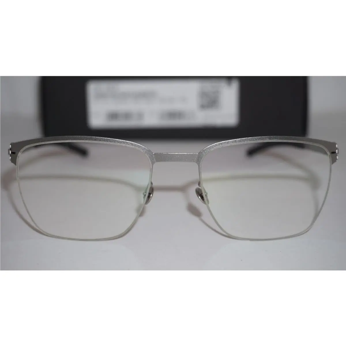 IC Berlin Eyeglasses Onono T31-19-4 Matte Ceramic Silver Titan 53 20 145
