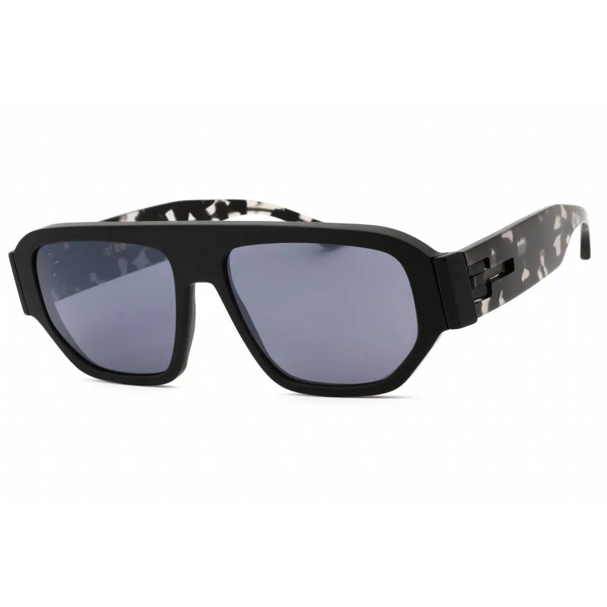 IC Berlin Sam A0682 790 Ecoblack Matte/grey 57-16-145 Sunglasses by ic! berlin