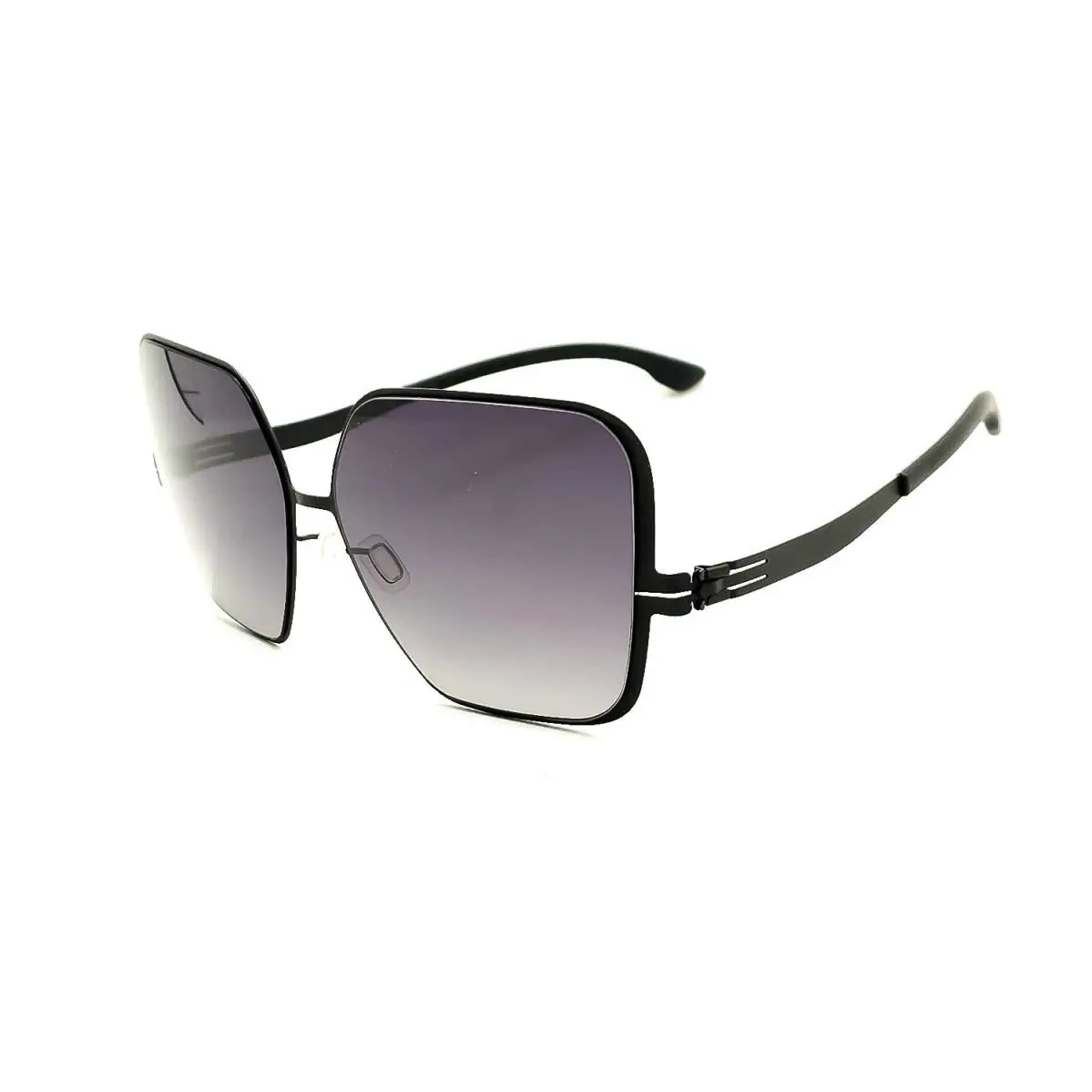 ic Berlin Paletti Sunglasses Col. Black /gray Gradient Lenses Size 63 by ic! berlin