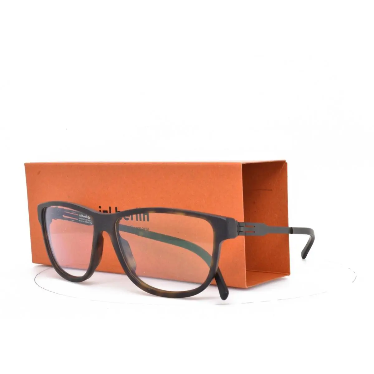 iC Berlin Eyeglasses 53-14-145 114 Seglerweg Tortoise Black - Frame: Tortoise