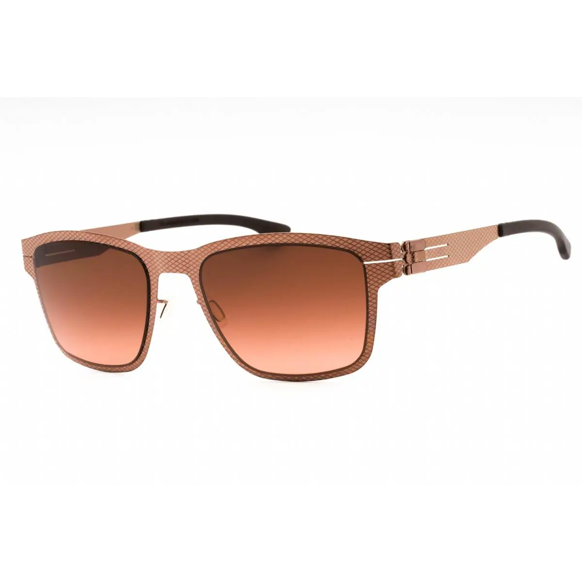 IC Berlin Hasenheide Grid M1526 114 Shiny Copper/brown Gradient 56-19-145 by ic! berlin