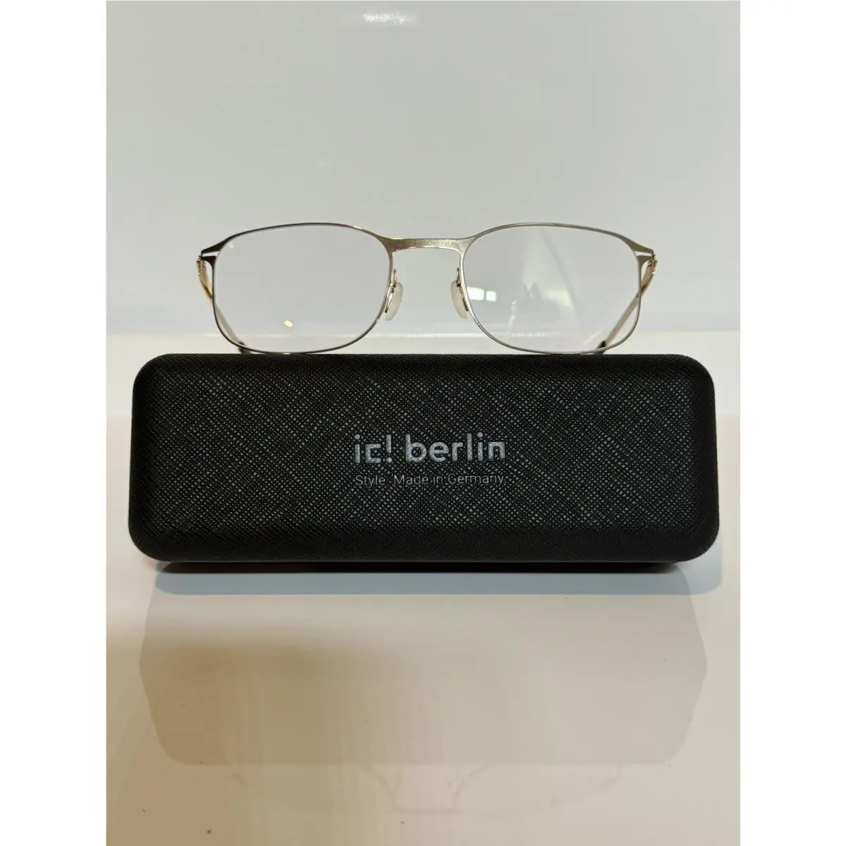 IC Berlin Sandeul Baram Rose Gold Thin Metal Unisex Eyeglasses 51mm by ic! berlin
