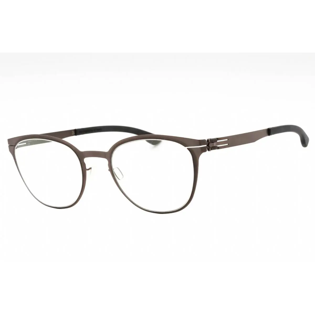 ic Berlin Leona R. Teak Black Cat Eye Women 49-18 Eyeglasses - Frame: Teak Black