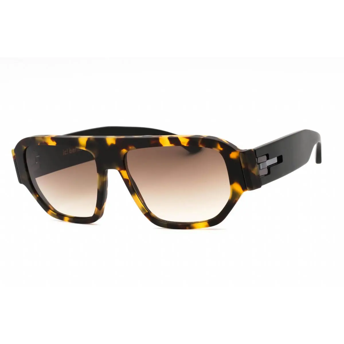 IC Berlin Sam A0682 847 Ecohoney Matte/brown Gradient 57-16-145 Sunglasses by ic! berlin