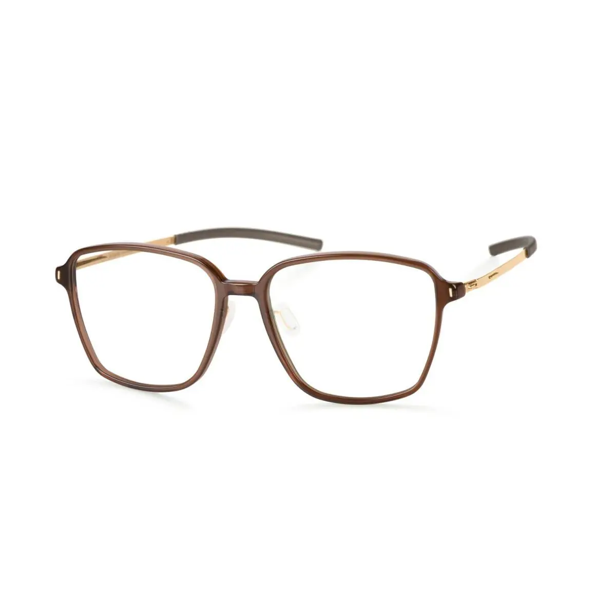 ic Berlin Marlene Mahogany Rectangular-square Women 51-16 Eyeglasses