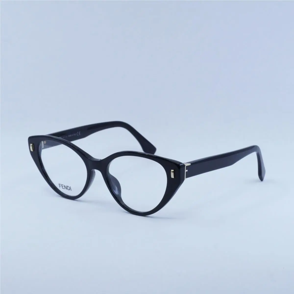 Fendi FE50020I 001 Shiny Black 53mm Eyeglasses