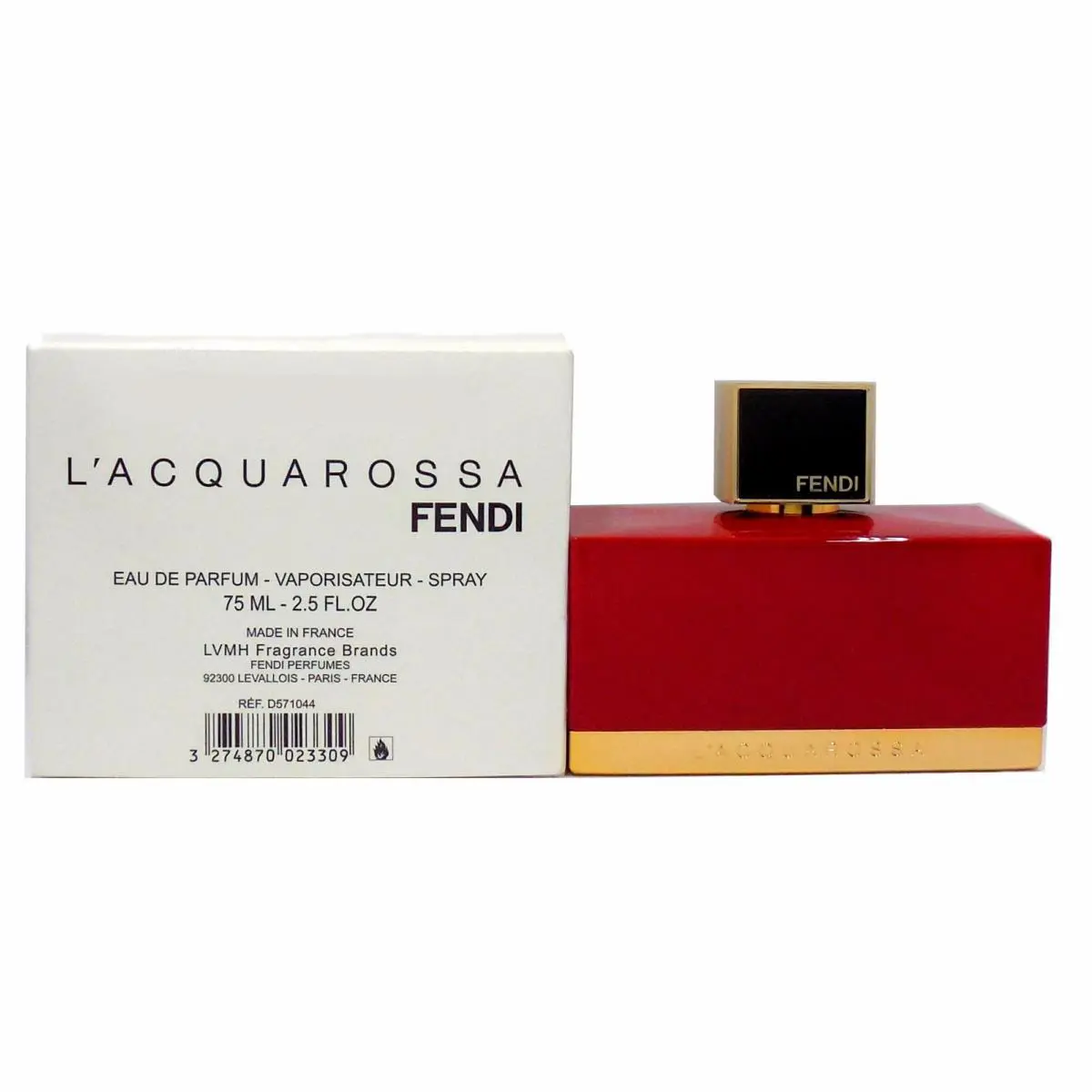 L`acquarossa Eau DE Parfum Spray 75 ML/2.5 Fl.oz. T by Fendi