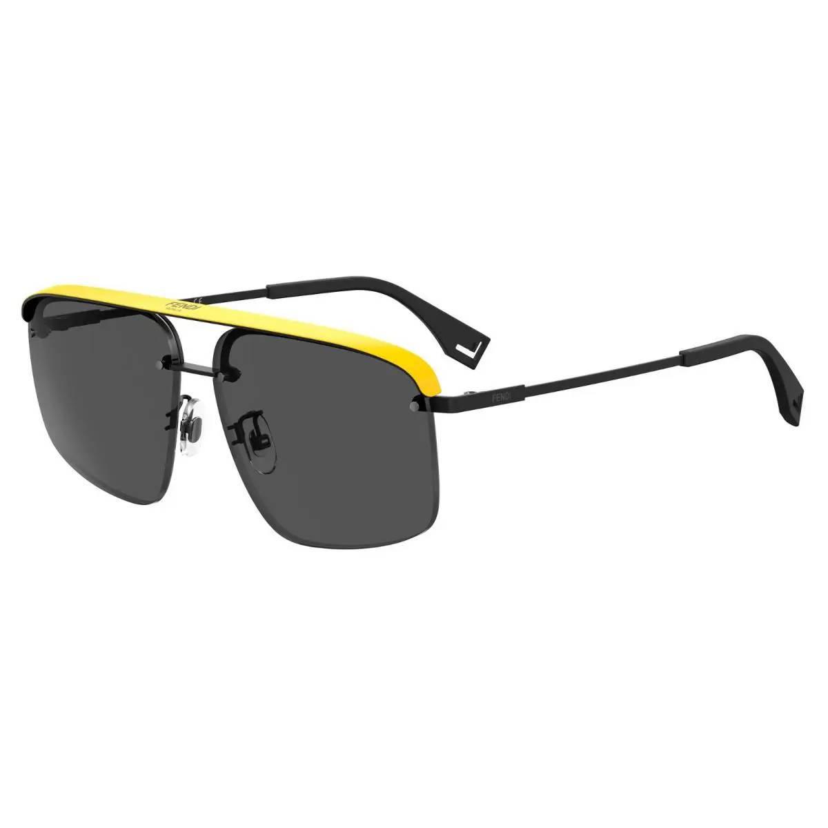Pack FF M0094/G/S Black Yellow/dark Grey 807/IR Sunglasses by Fendi