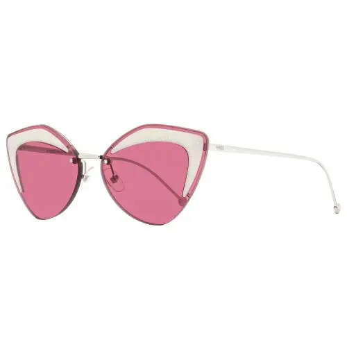 Fendi Cateye Sunglasses FF0355S C9A4S Palladium 66mm