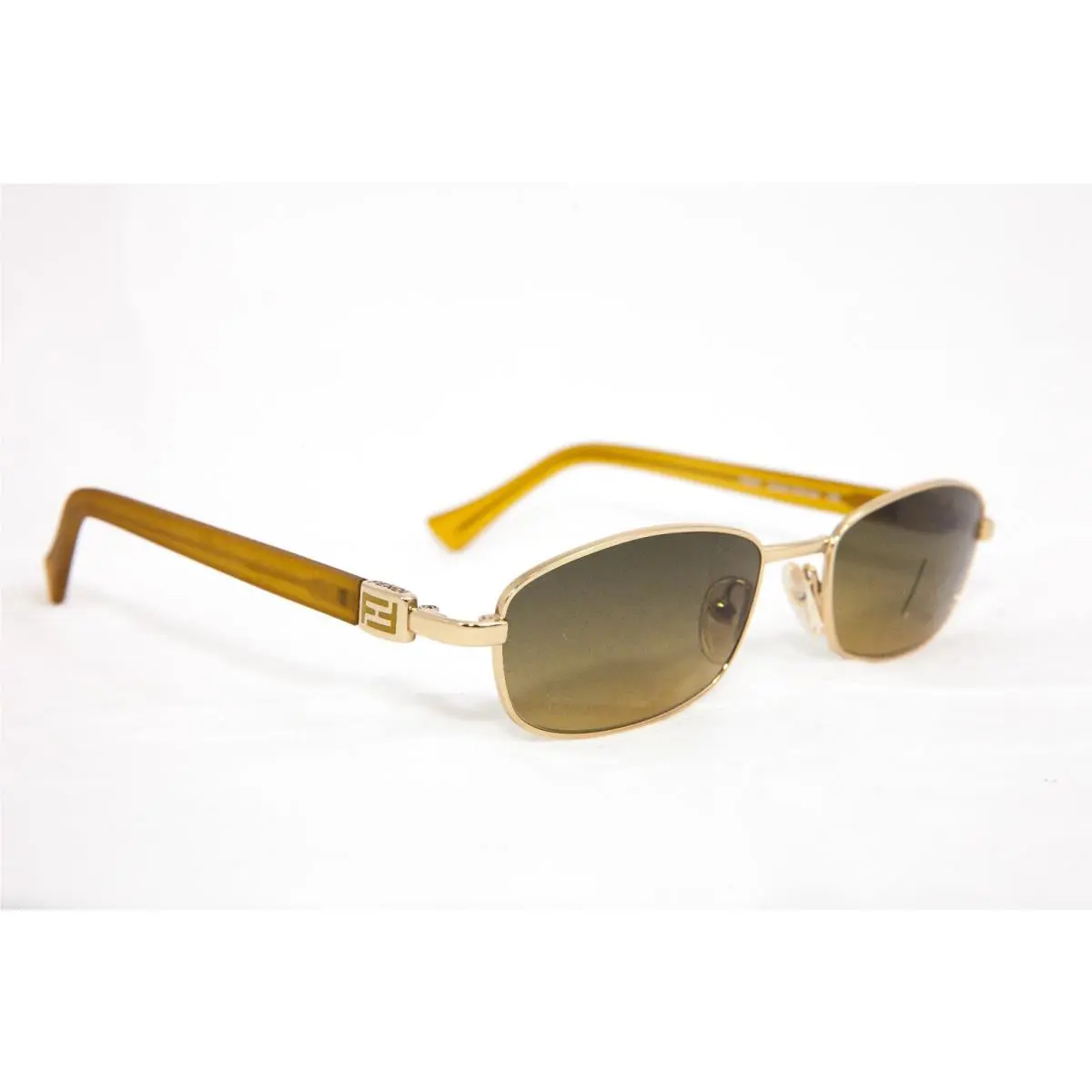Fendi Rimmed Eyeglasses Glasses Sunglasses FS227 Golden Glimmer 29