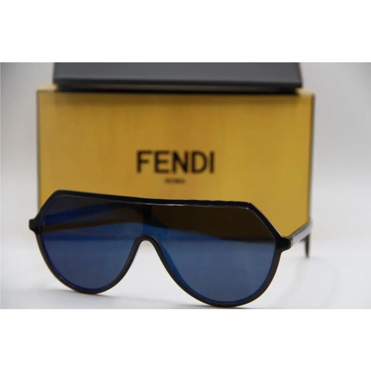 Fendi Roma Amor FF 0377/S KB78N Black Designer Sunglasses 63-14