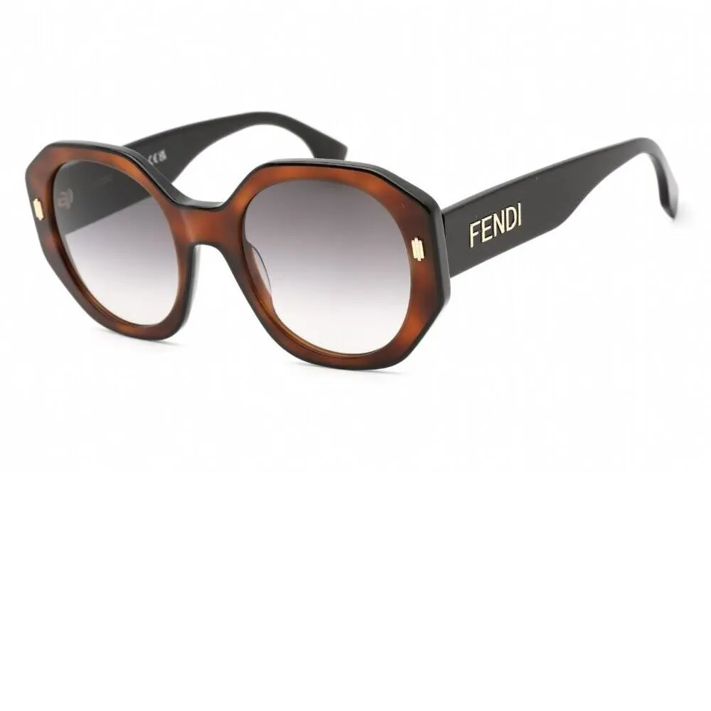 Fendi Tortoise Gray Gradient Sunglasses