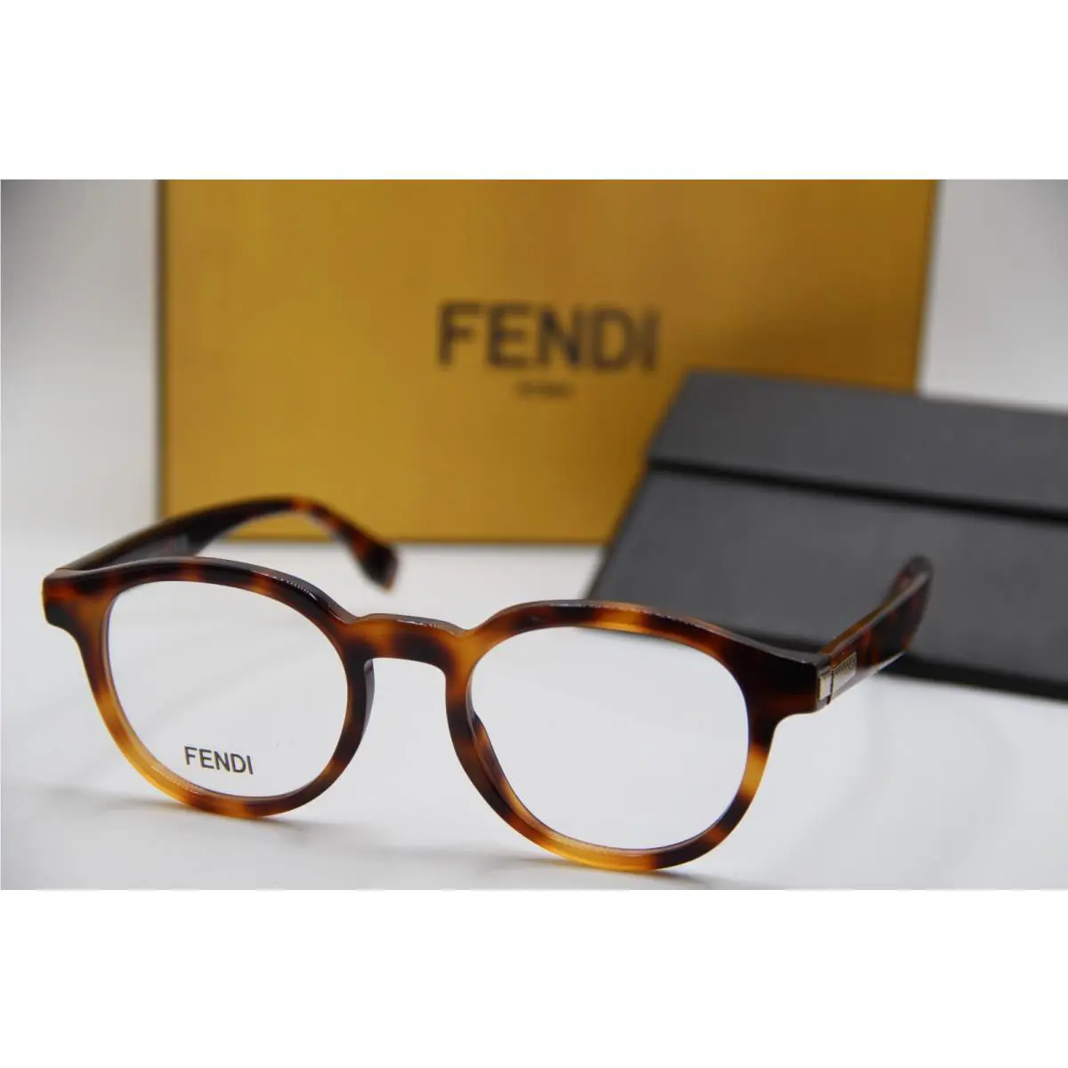 Fendi FE50061I 053 Havana Eyeglasses W/case 50-20