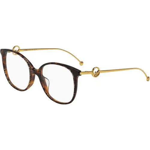 Fendi Eyeglasses FF0425-F 086-00 54mm Dark Havana / Demo Lens