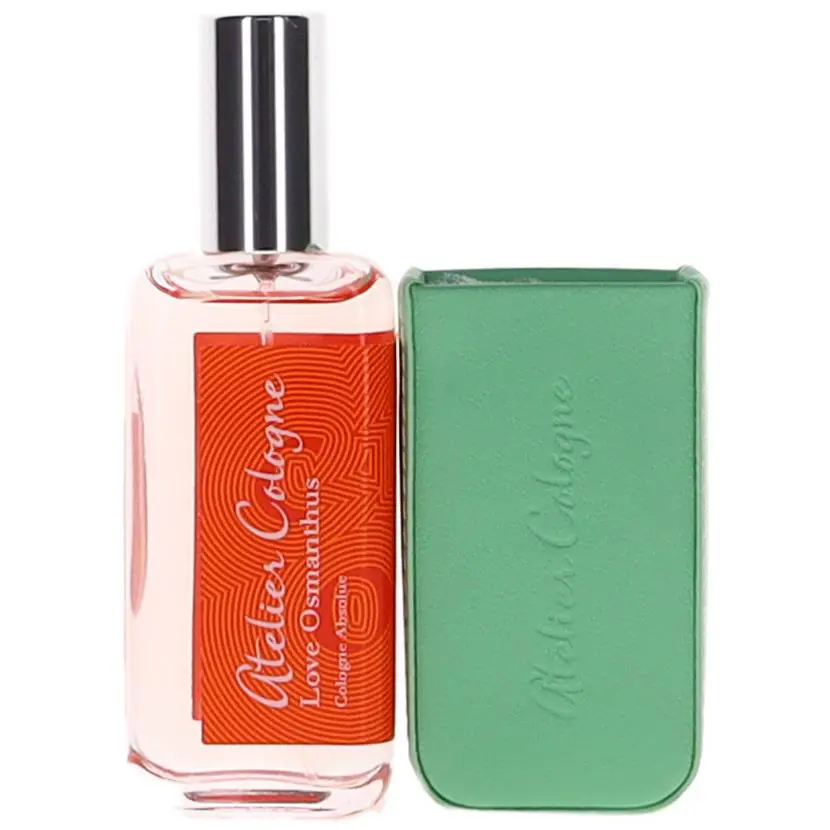 Love Osmanthus By  Absolue 1oz Spray with Vert Indien Pouch by Atelier Cologne