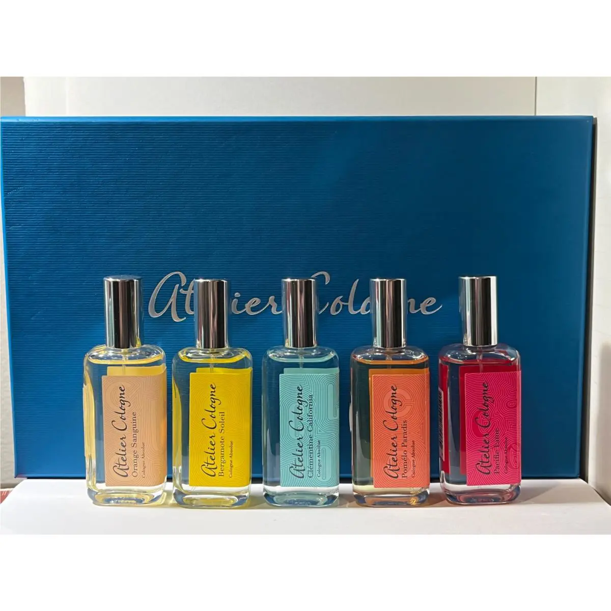 Atelier Cologne Pure Perfume 5 PC Gift Set 30 ml Each