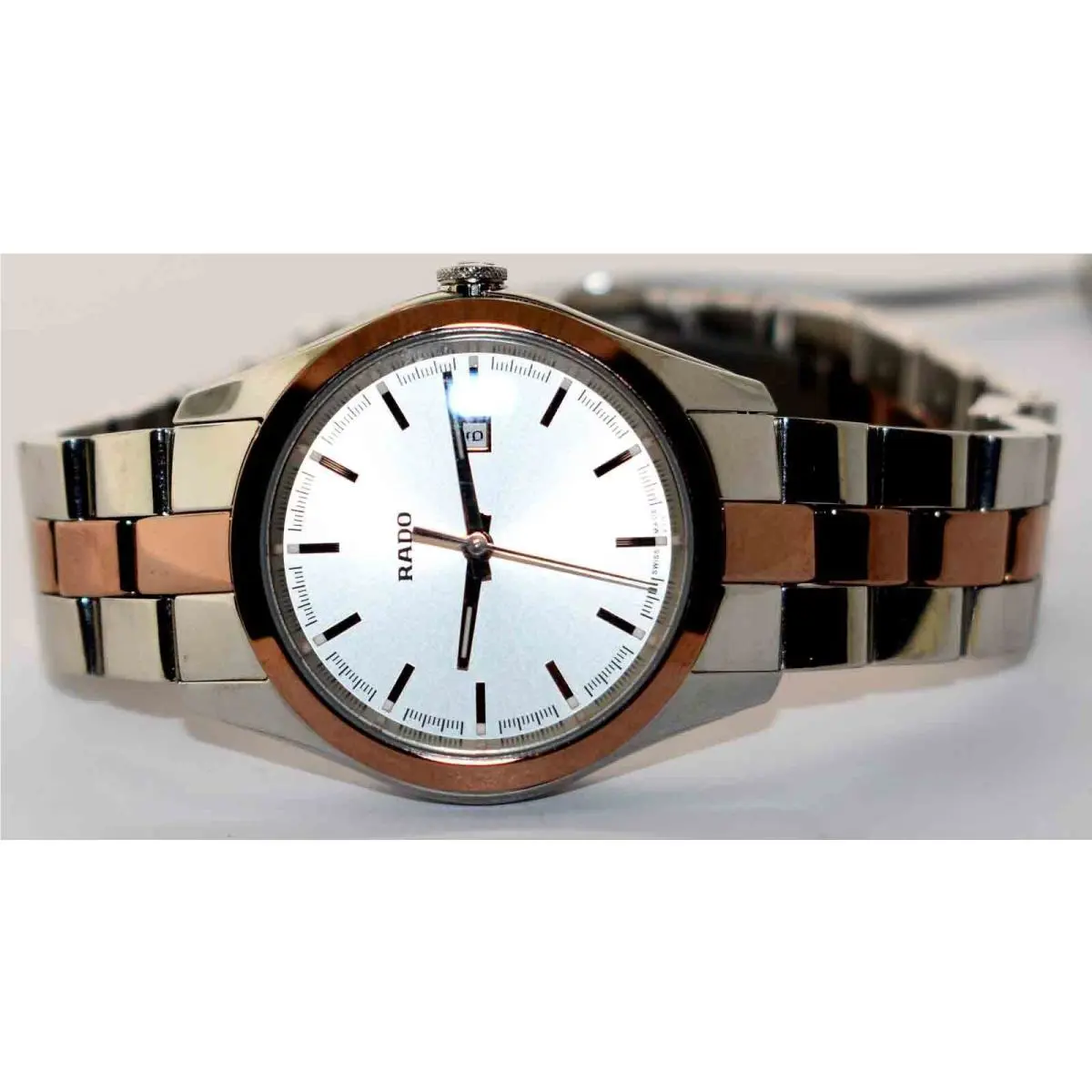Rado - Hyperchrome Two Tone Ceramos + Steel Ladies Watch R32976102