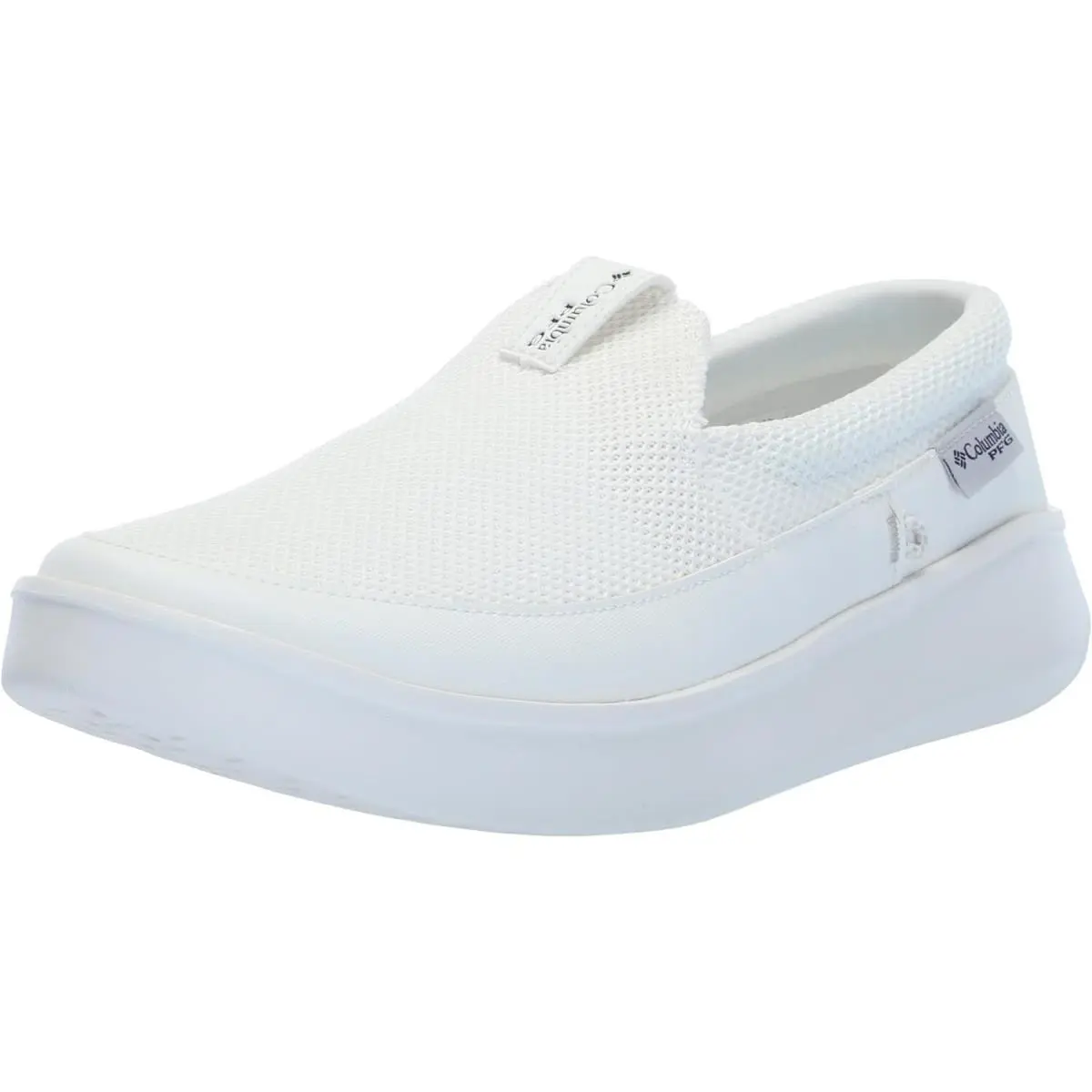 Columbia Men`s Pfg Boatside Breathe Slip On Boat Shoes - Sea Salt/Grill