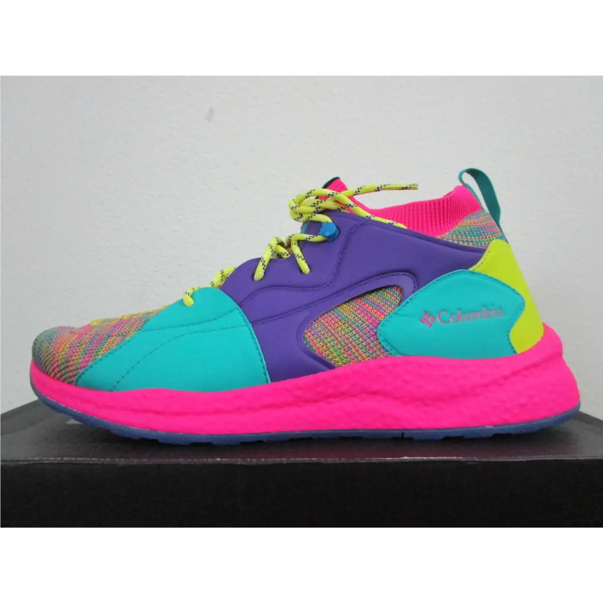 Columbia shoes - SH / FT Outdry Mid Atmos X - 1903761636 - Fiery Red / Pink Glow / 0