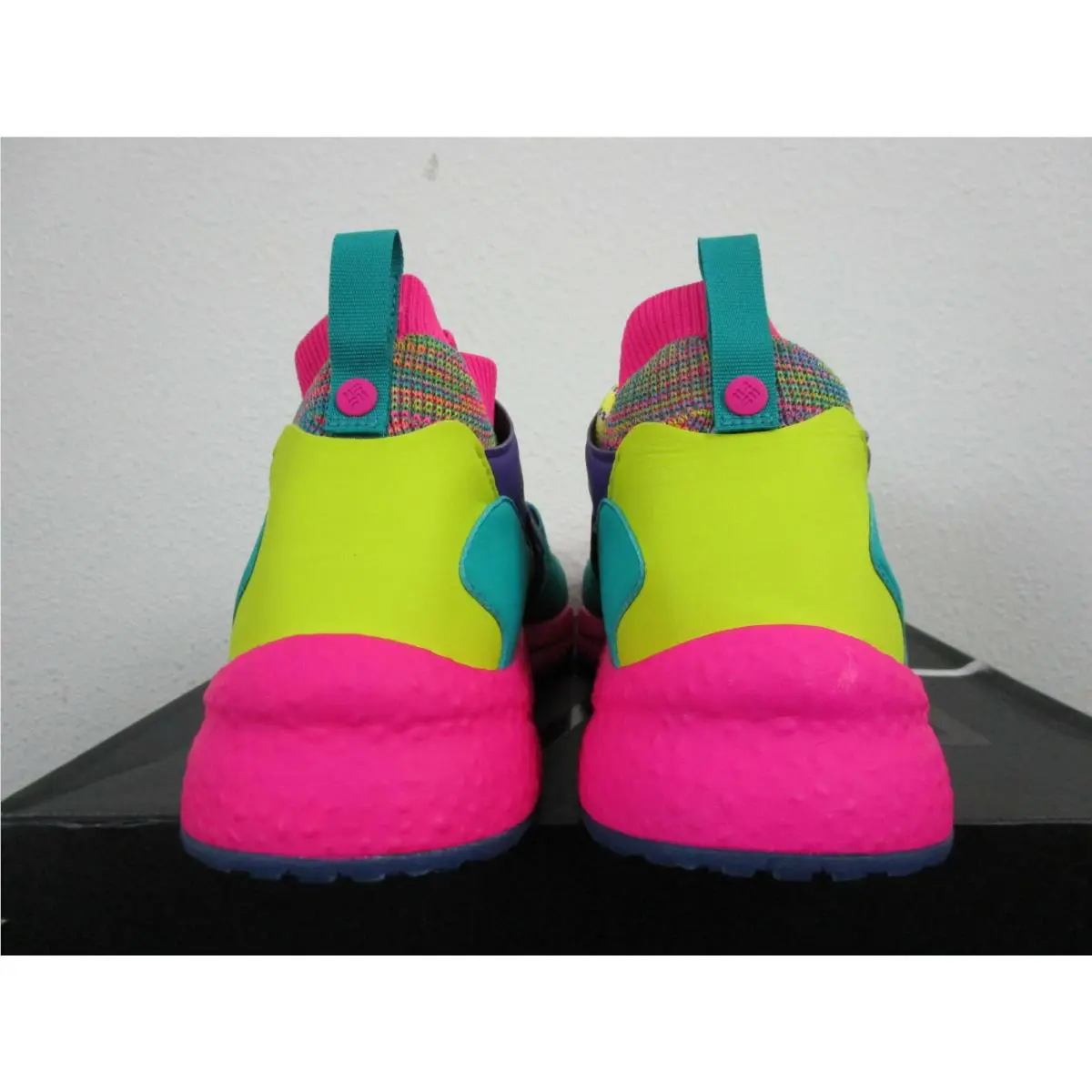 Columbia shoes - SH / FT Outdry Mid Atmos X - 1903761636 - Fiery Red / Pink Glow / 10