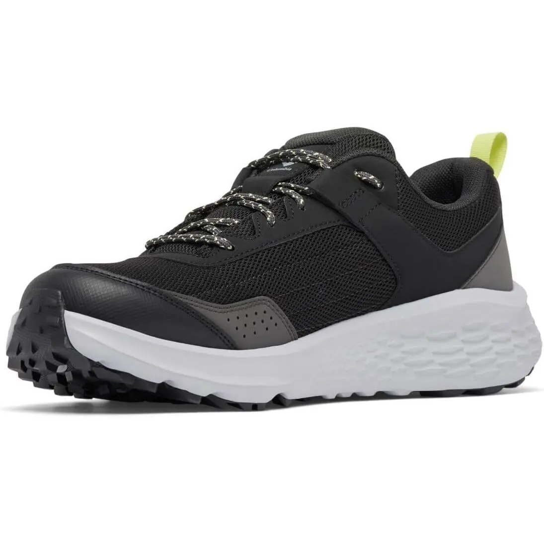 Men`s Vertisol Trail Hiking Sneakers Black/Napa Green by Columbia