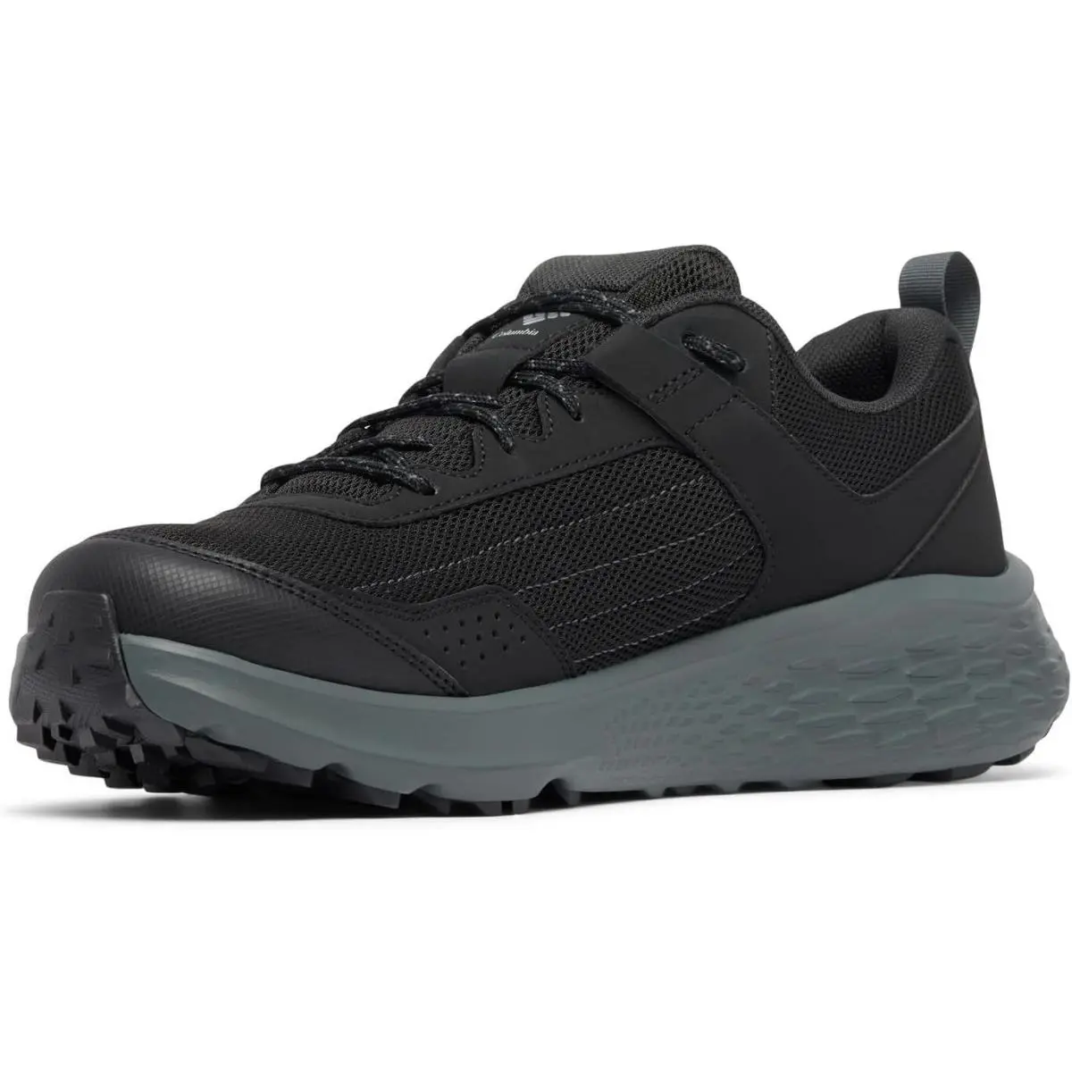 Men`s Vertisol Trail Hiking Sneakers Black/Pure Silver by Columbia