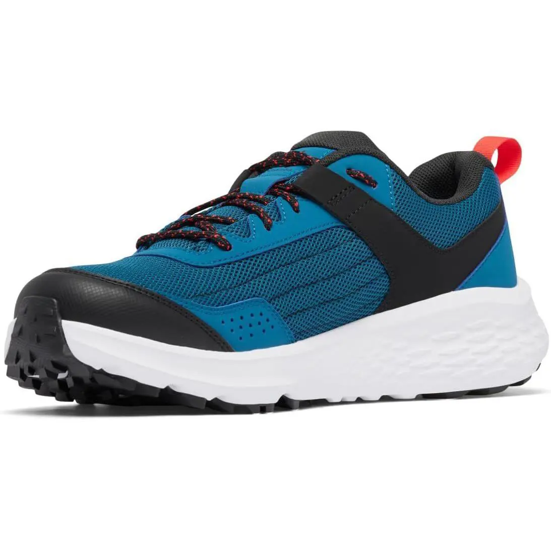 Columbia Men`s Vertisol Trail Hiking Sneakers Phoenix Blue/Poppy Red