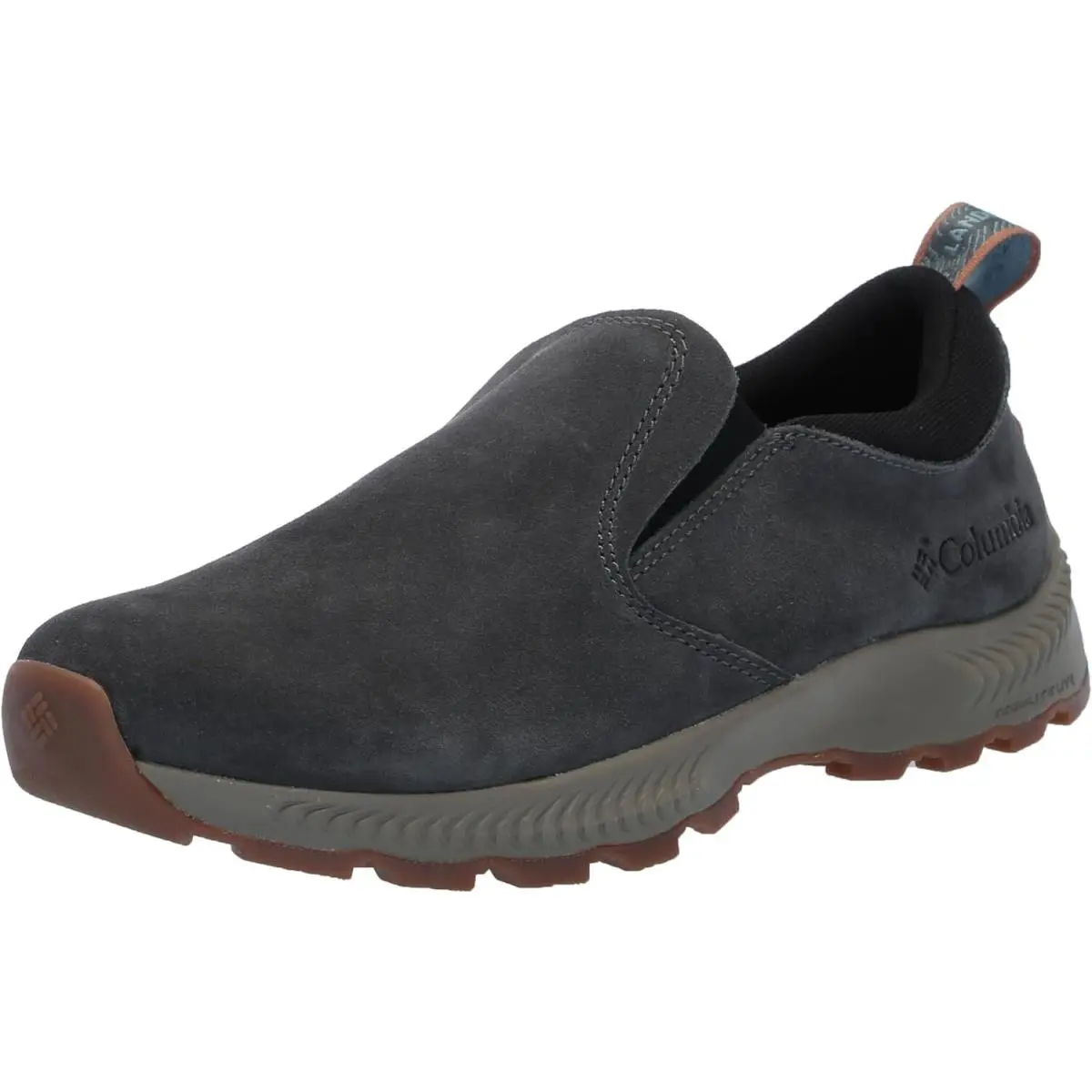 Men`s Landroamer Slip-on Camper Shoes Grill/Storm by Columbia