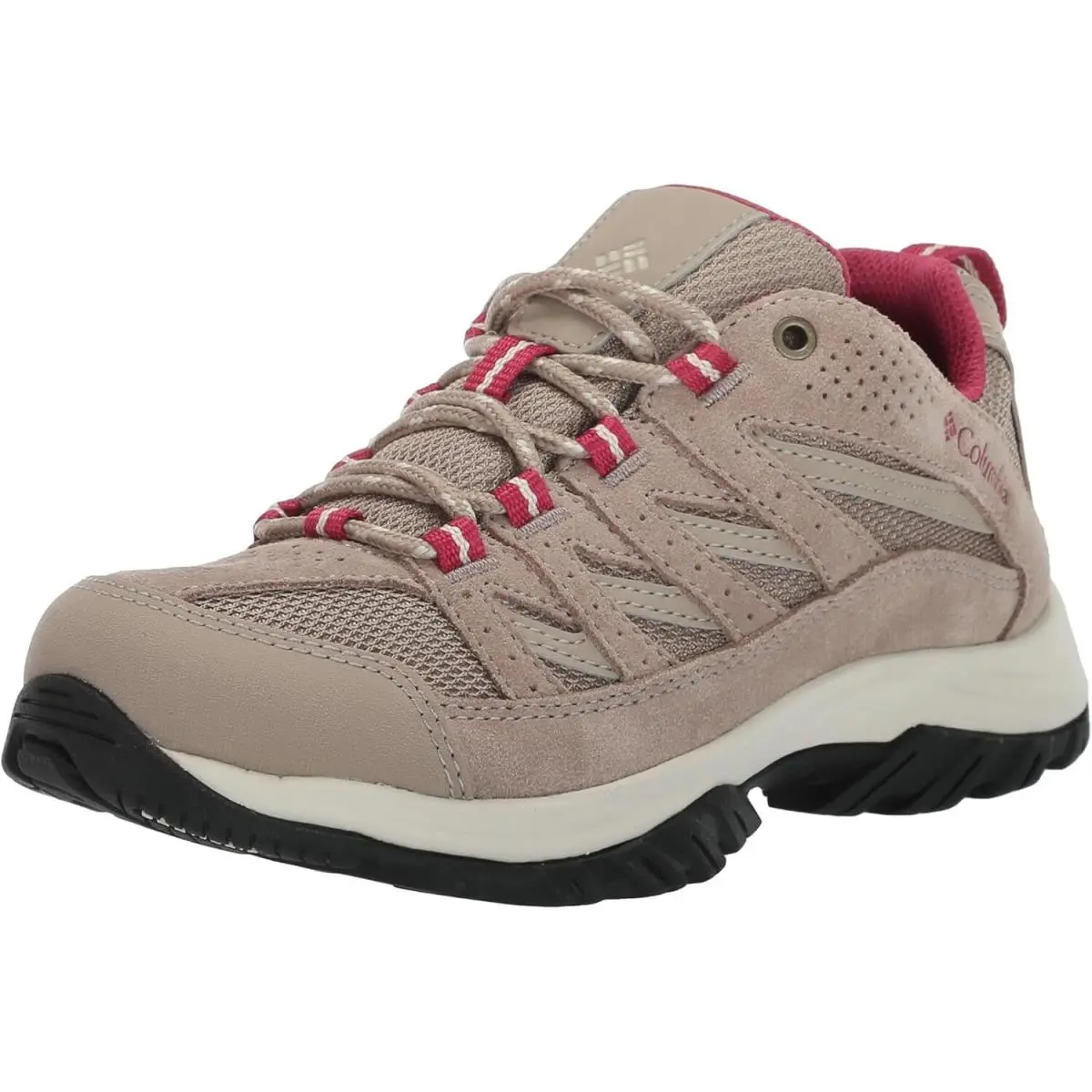 Women`s Crestwood Hiking Shoes Fungi, Dark Fuchsia by Columbia