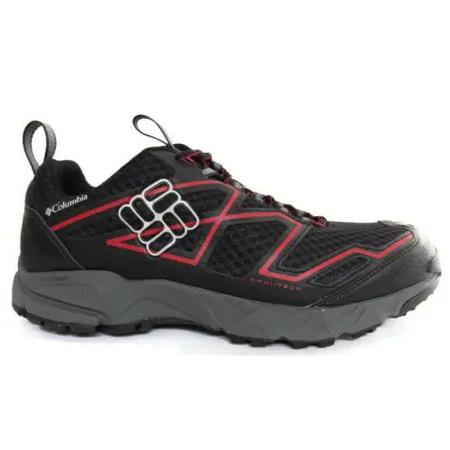 Columbia shoes - 1187-011 - DM1187-011 - Black/red (UPC: 190540321908) 0