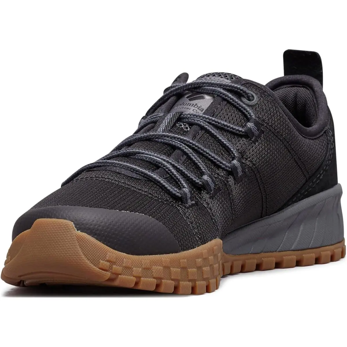 Men`s Fairbanks Low Hiking Sneakers Black/Graphite by Columbia