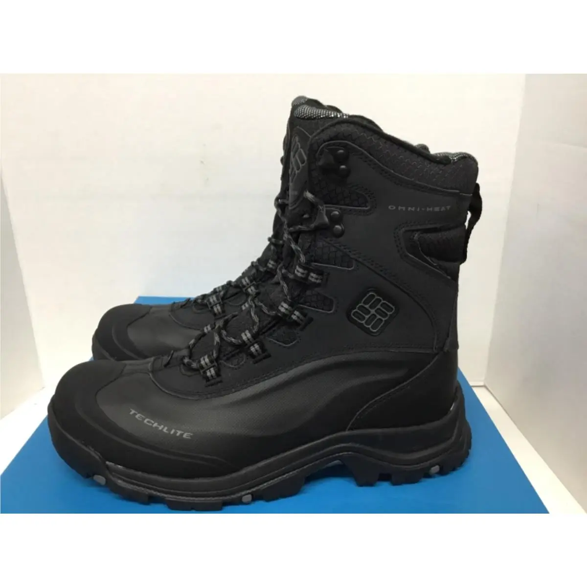 Columbia shoes - Bugaboot Plus III Omni Heat WIDE - Black/Charcoal 3