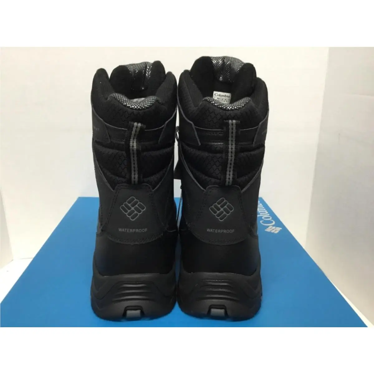 Columbia shoes - Bugaboot Plus III Omni Heat WIDE - Black/Charcoal 4
