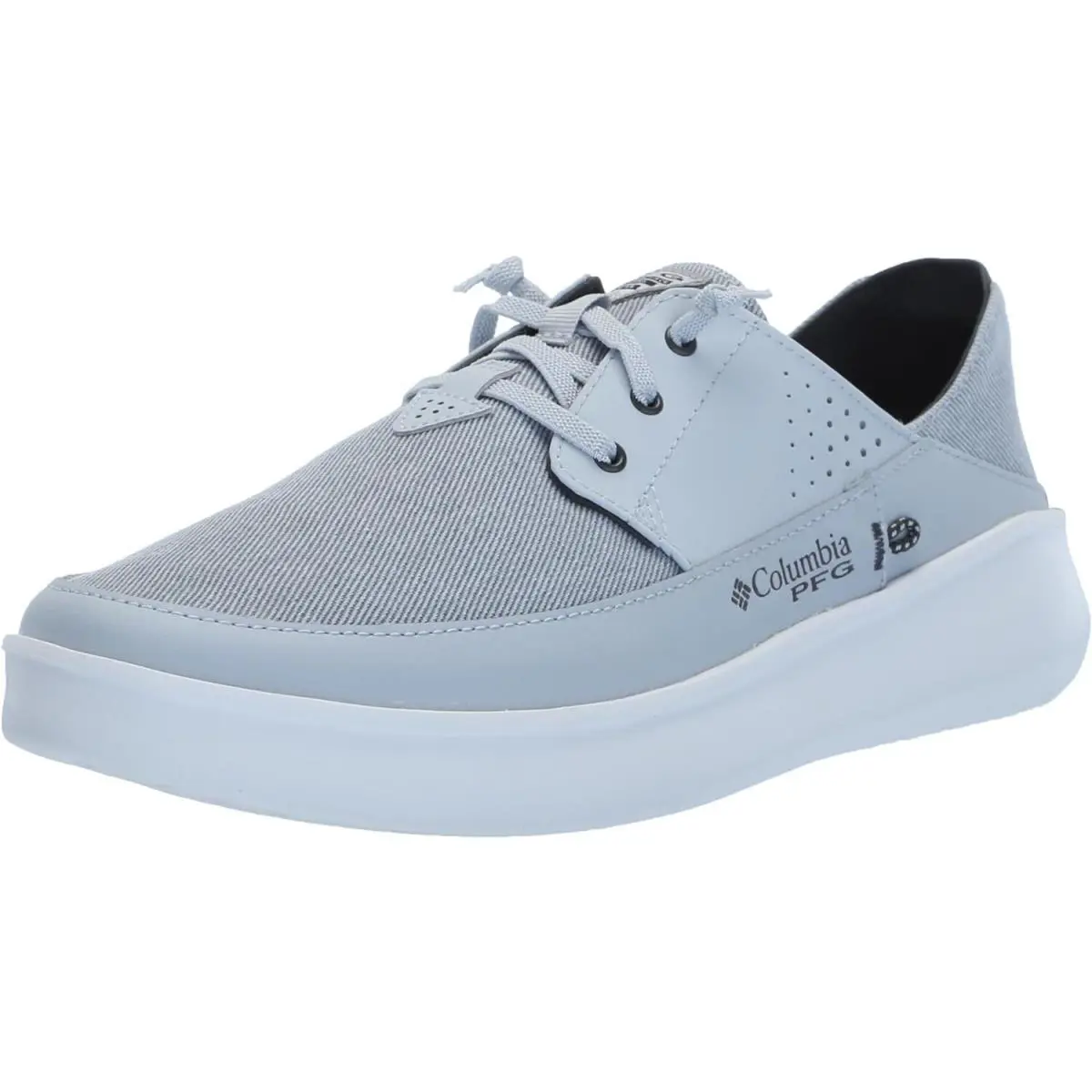 Men`s Pfg Boatside Relaxed Boat Shoes Cirrus Grey/Grill by Columbia