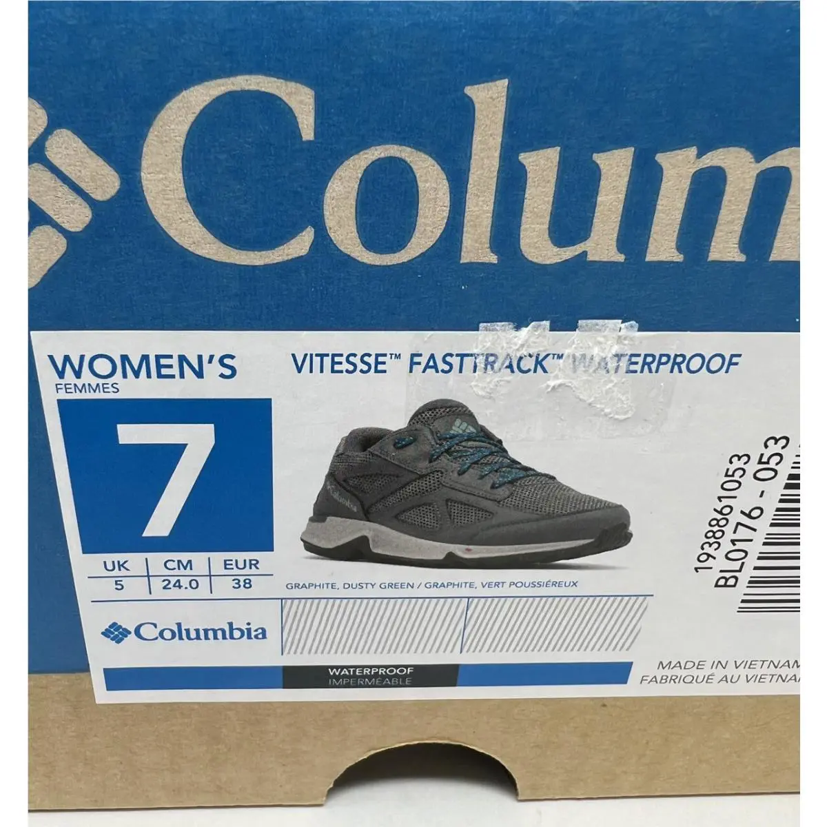 Columbia shoes - COLUMBIA VITESSE FASTTRACK - VITESSE FASTTRACK - BL0176 - Gray 5