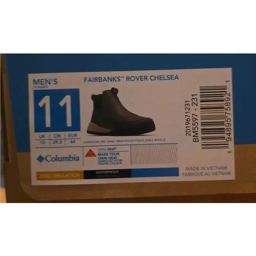 Columbia shoes - Columbia Men`s Fairbank Rover - Fairbank Rover - BM5597 - Crodovan Sand (UPC: 194895759065) 1