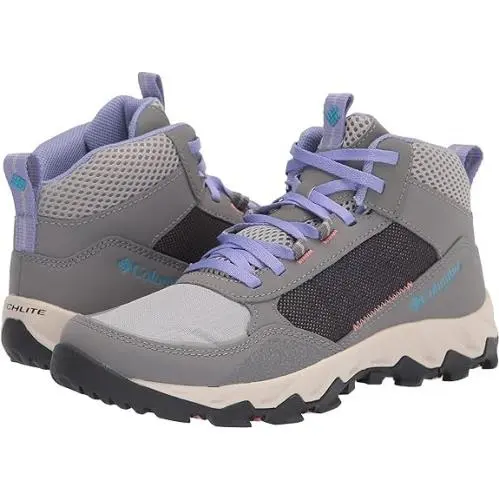 Women`s Flow Centre Hiking Shoes Sneakers Steam Fairytale 6 by Columbia