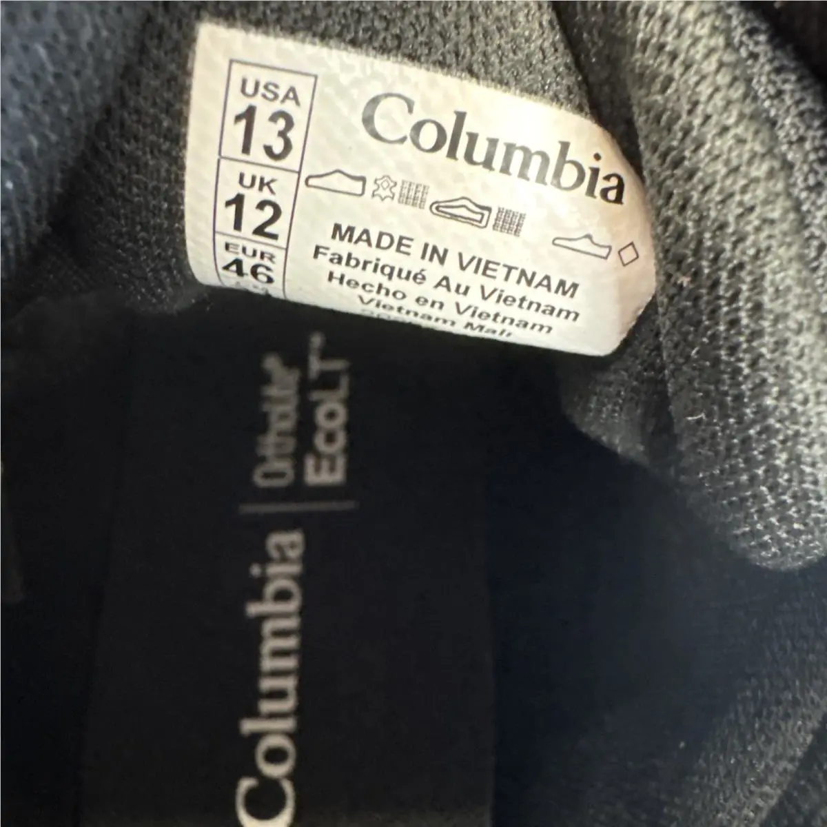 Columbia shoes - Trailstorm Mid Waterproof - Trailstorm Mid Waterproof - BM6940-089 - Dark Gray/Black (UPC: 0195978810796) 1
