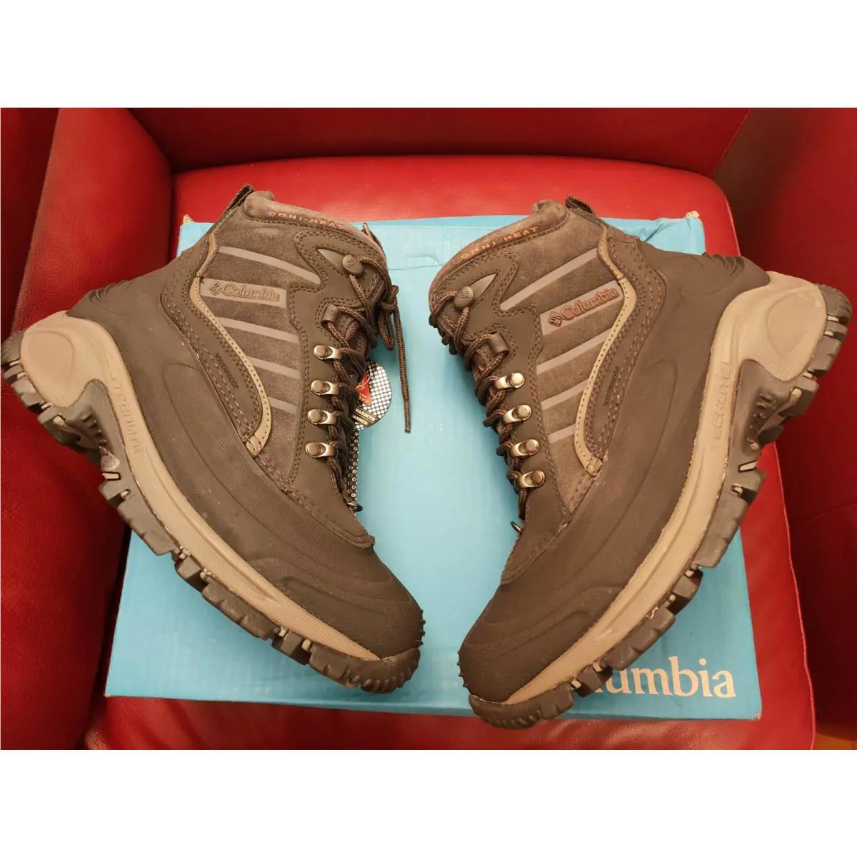 Columbia shoes - BM1471-225 - BM1471-225 - Gray and Brown (UPC: 881988576486) 1