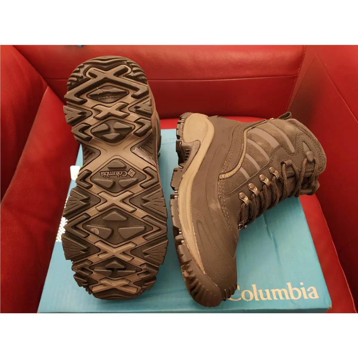 Columbia shoes - BM1471-225 - BM1471-225 - Gray and Brown (UPC: 881988576486) 2