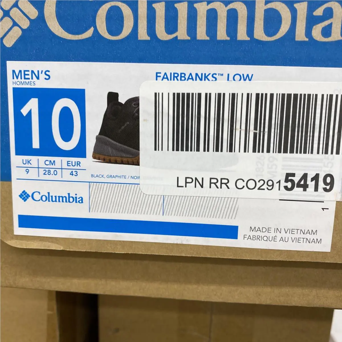 Columbia shoes - COLUMBIA Fairbanks - Fairbanks - vs-113920 - Black, Graphite (UPC: 191455781382) 2