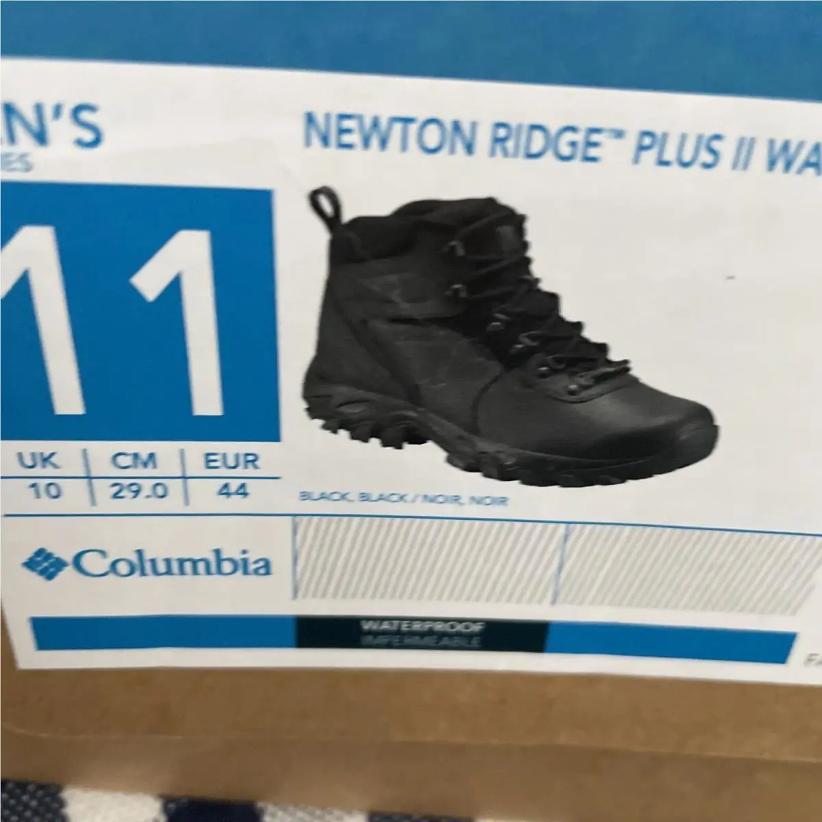 Columbia shoes - Columbia Newton Ridge Plus II - Black (UPC: 0888458943205) 9