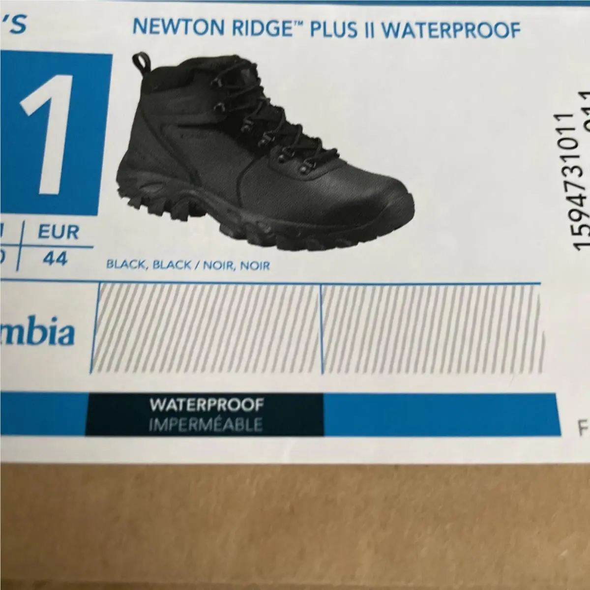 Columbia shoes - Columbia Newton Ridge Plus II - Black (UPC: 0888458943205) 12