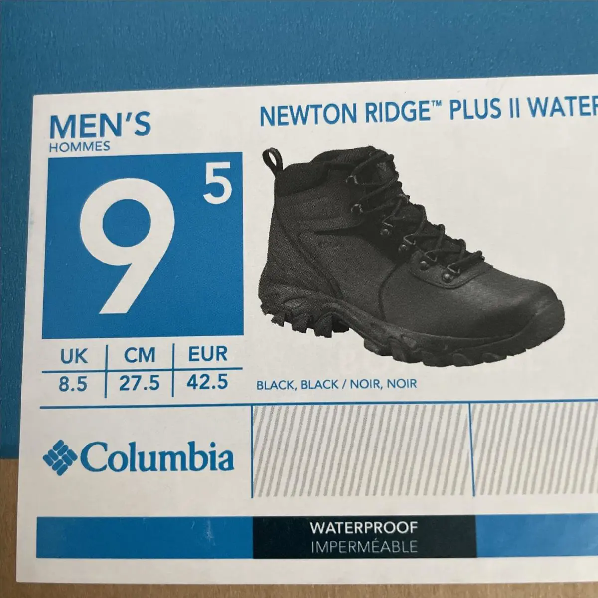 Columbia shoes - Columbia Newton Ridge Plus II - Black (UPC: 0888458943175) 9