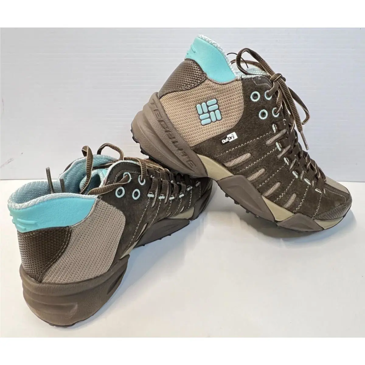 Columbia shoes - Omni-Tech - BL 3698-102 - Oxford Tan, Turquoise 0