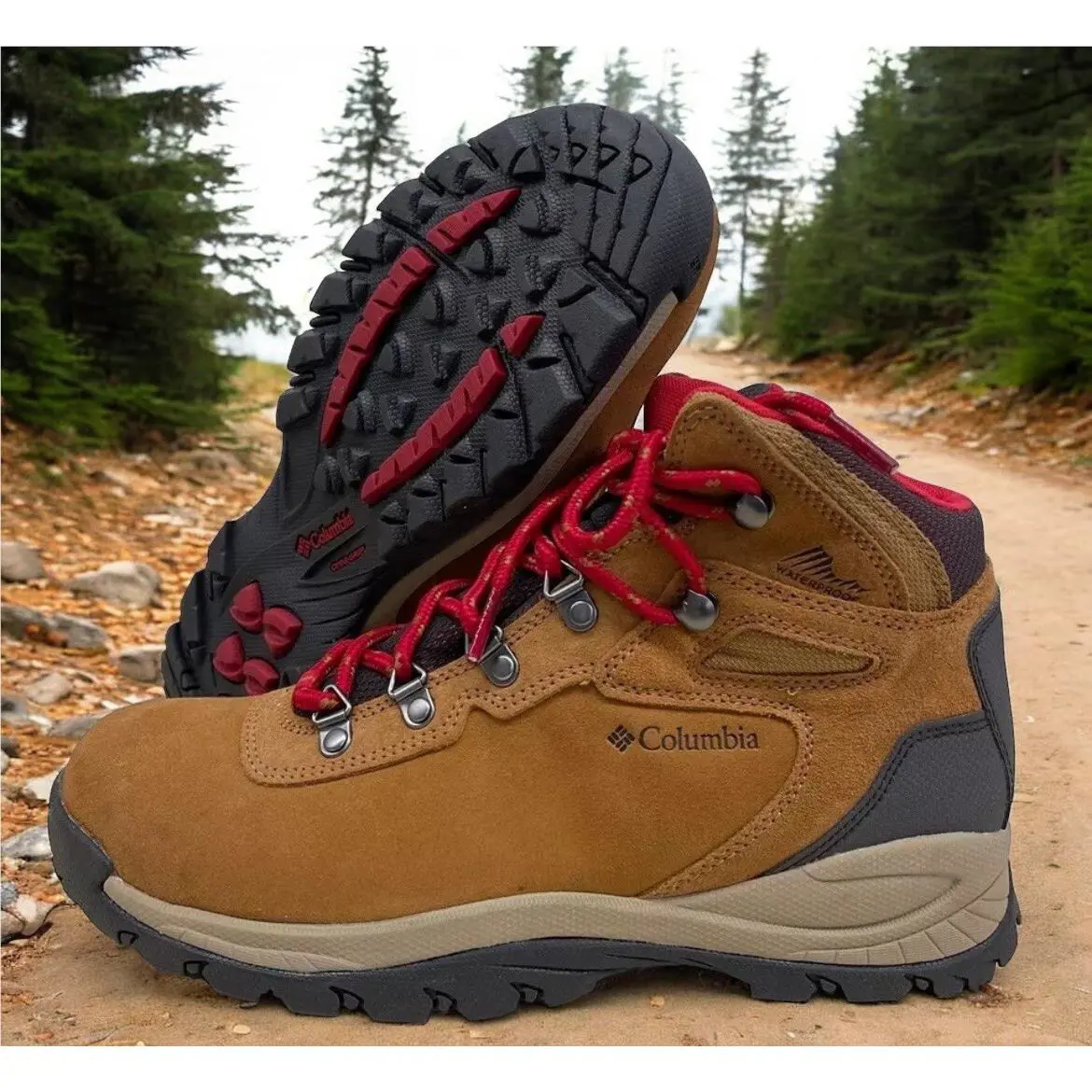 Columbia shoes Newton Ridge Plus - Chestnut Brown 3