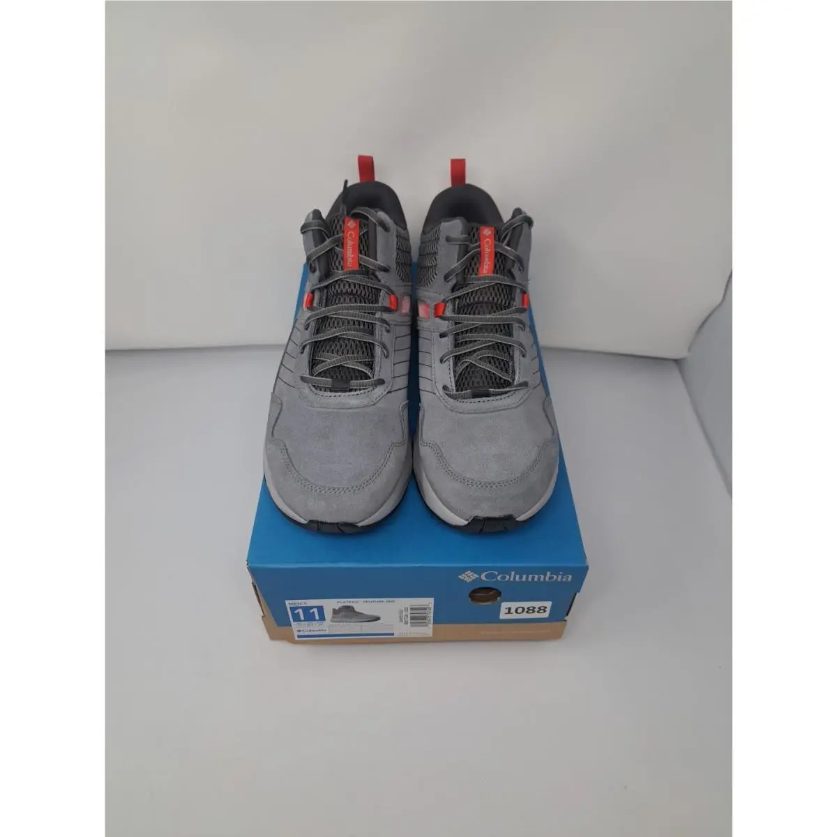 Columbia shoes - Columbia Men`s Plateau Venture Mid - Gray (UPC: 195978797493) 0