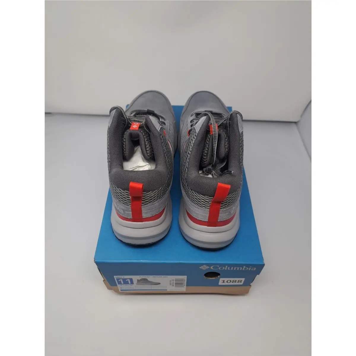 Columbia shoes - Columbia Men`s Plateau Venture Mid - Gray (UPC: 195978797493) 4