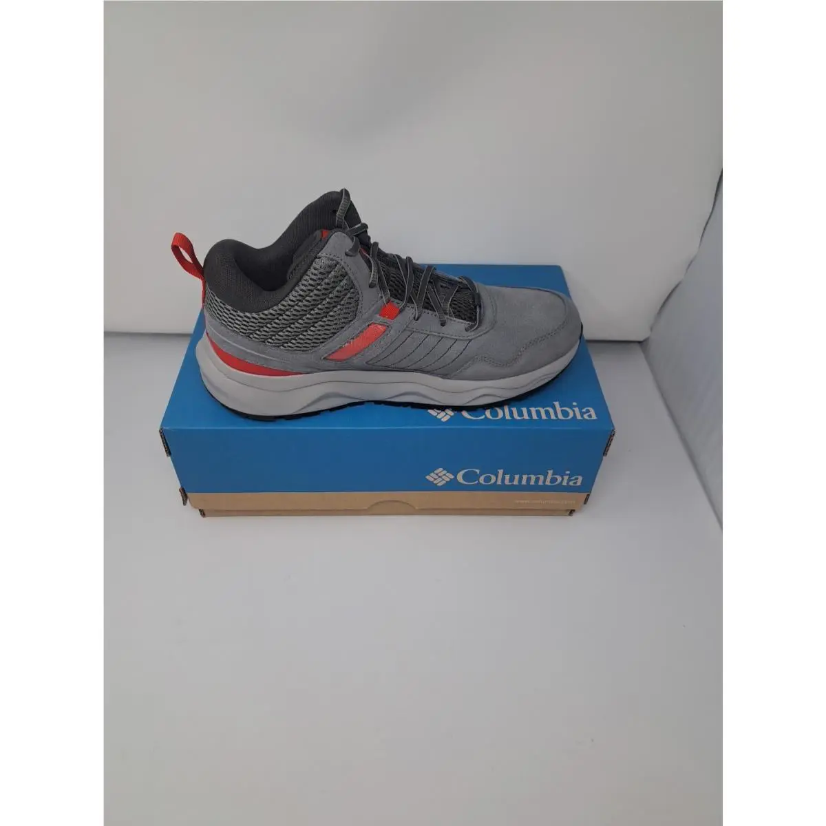 Columbia shoes - Columbia Men`s Plateau Venture Mid - Gray (UPC: 195978797493) 3
